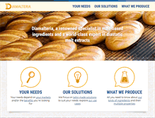 Tablet Screenshot of diamalteria.com
